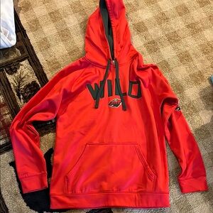 NHL Red and Black Wild Hoodie